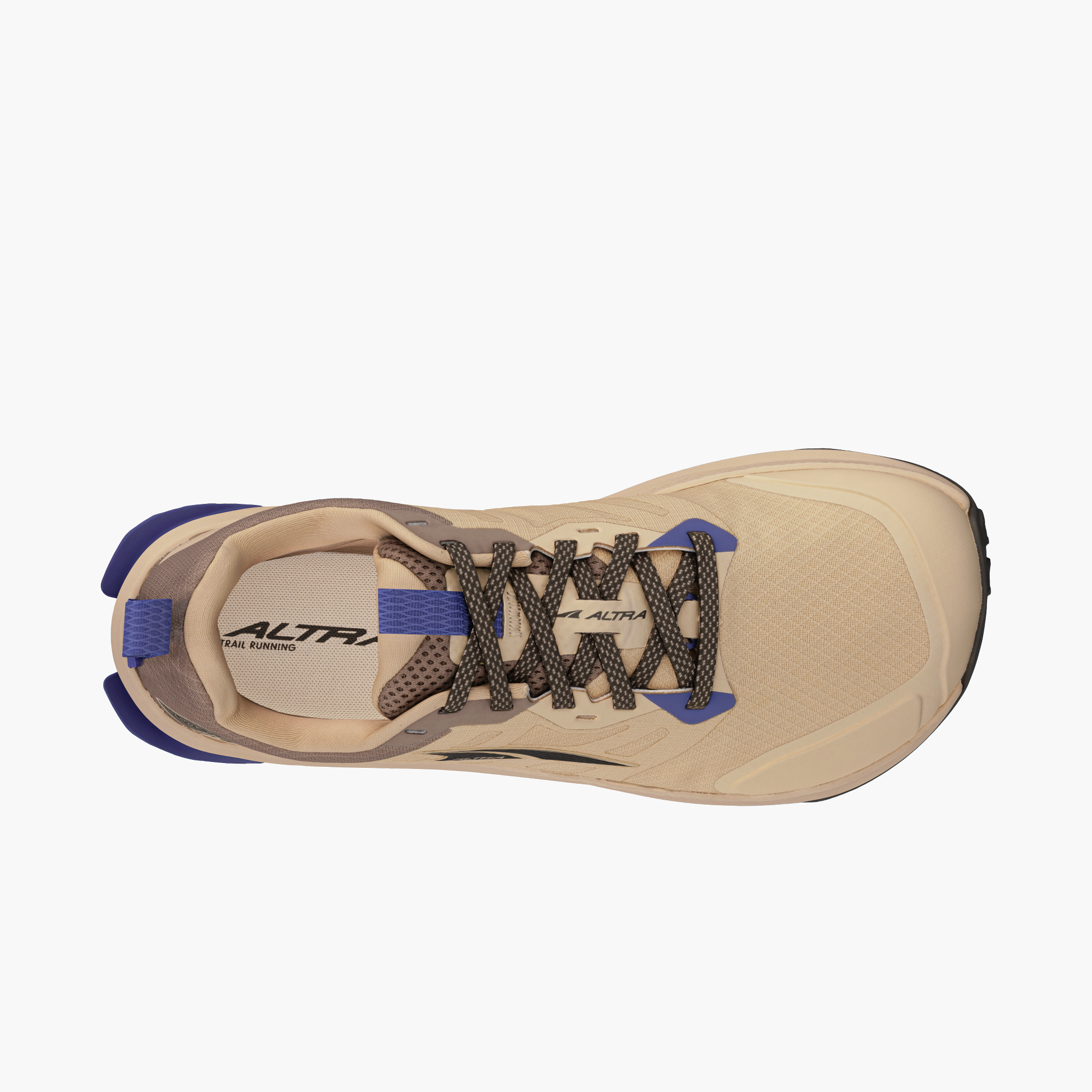 Sole angle shot of Women's Lone Peak 9 in Tan