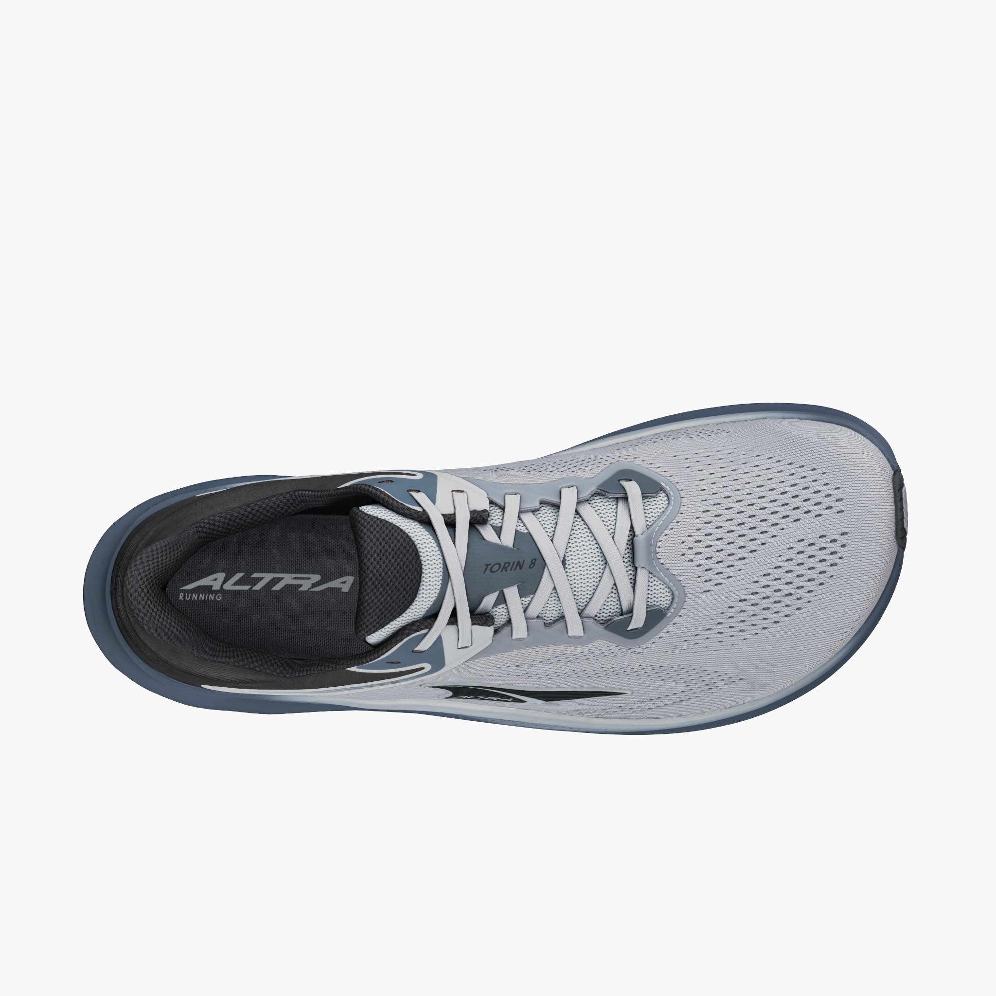 Sole angle shot of Men's Torin 8 in Gray