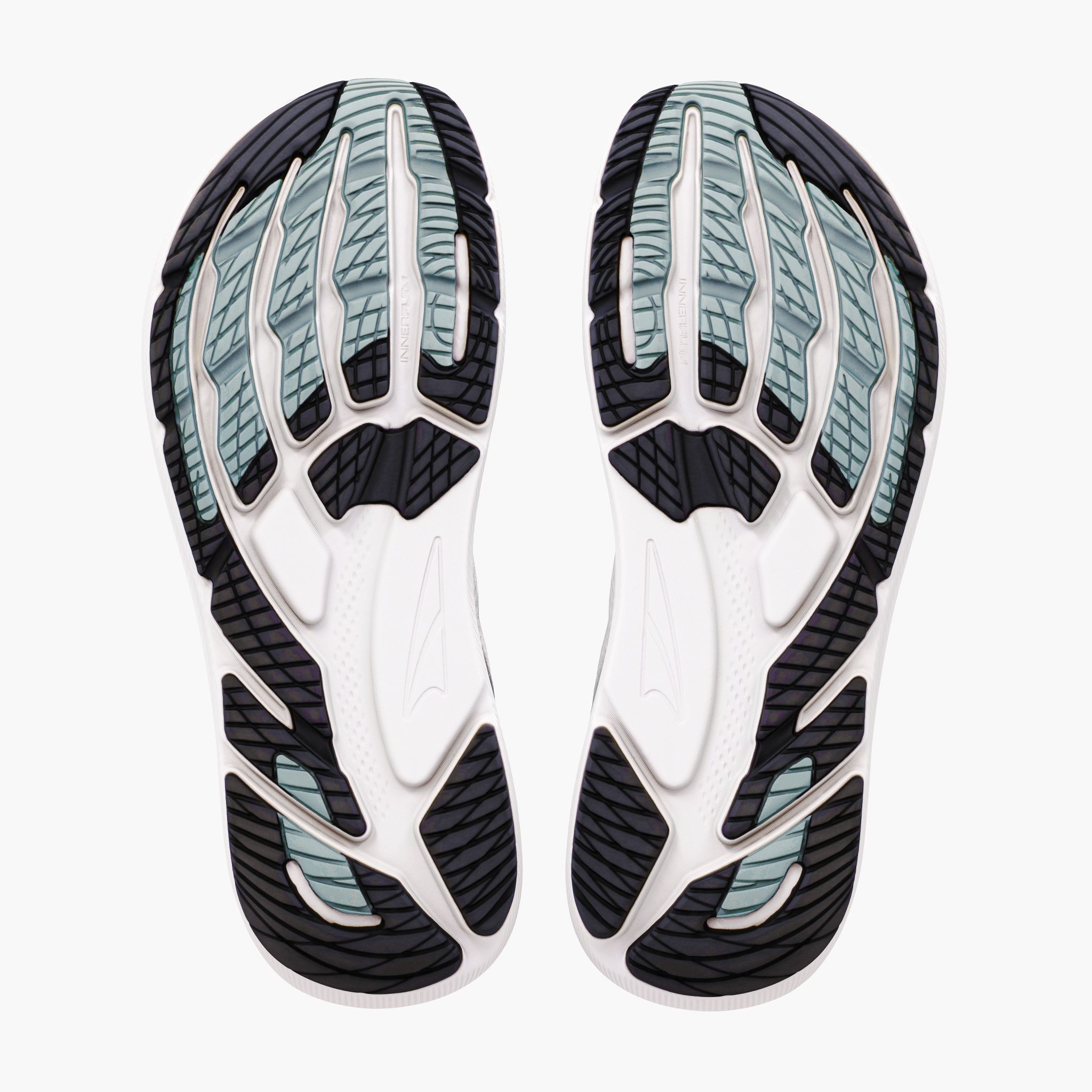 Sole angle shot of Men's FWD Via 2 in Vaporous Grey / Vpros Gry
