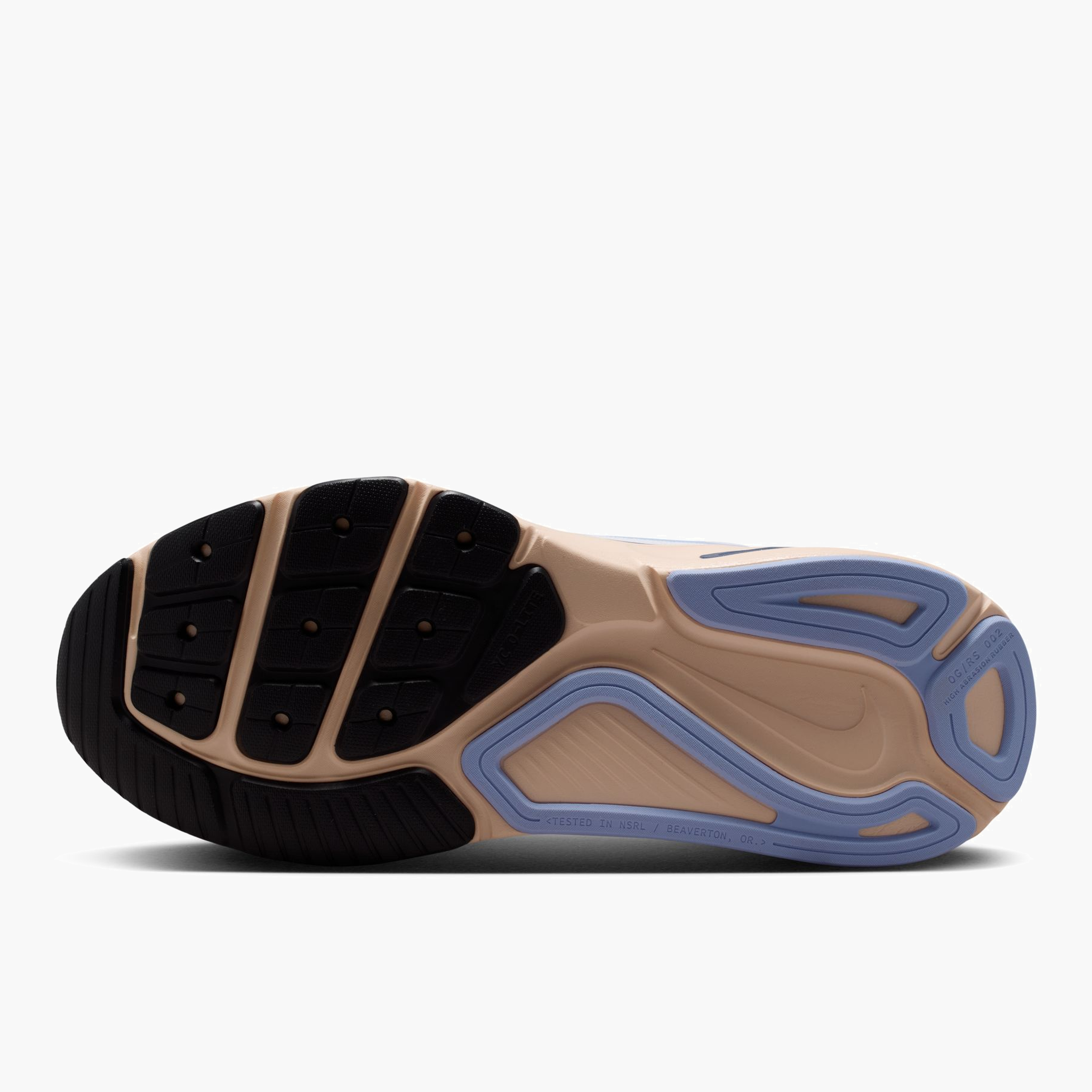 Sole angle shot of Women's Structure 26 in White / Aluminum-Mystic Navy-Sundial