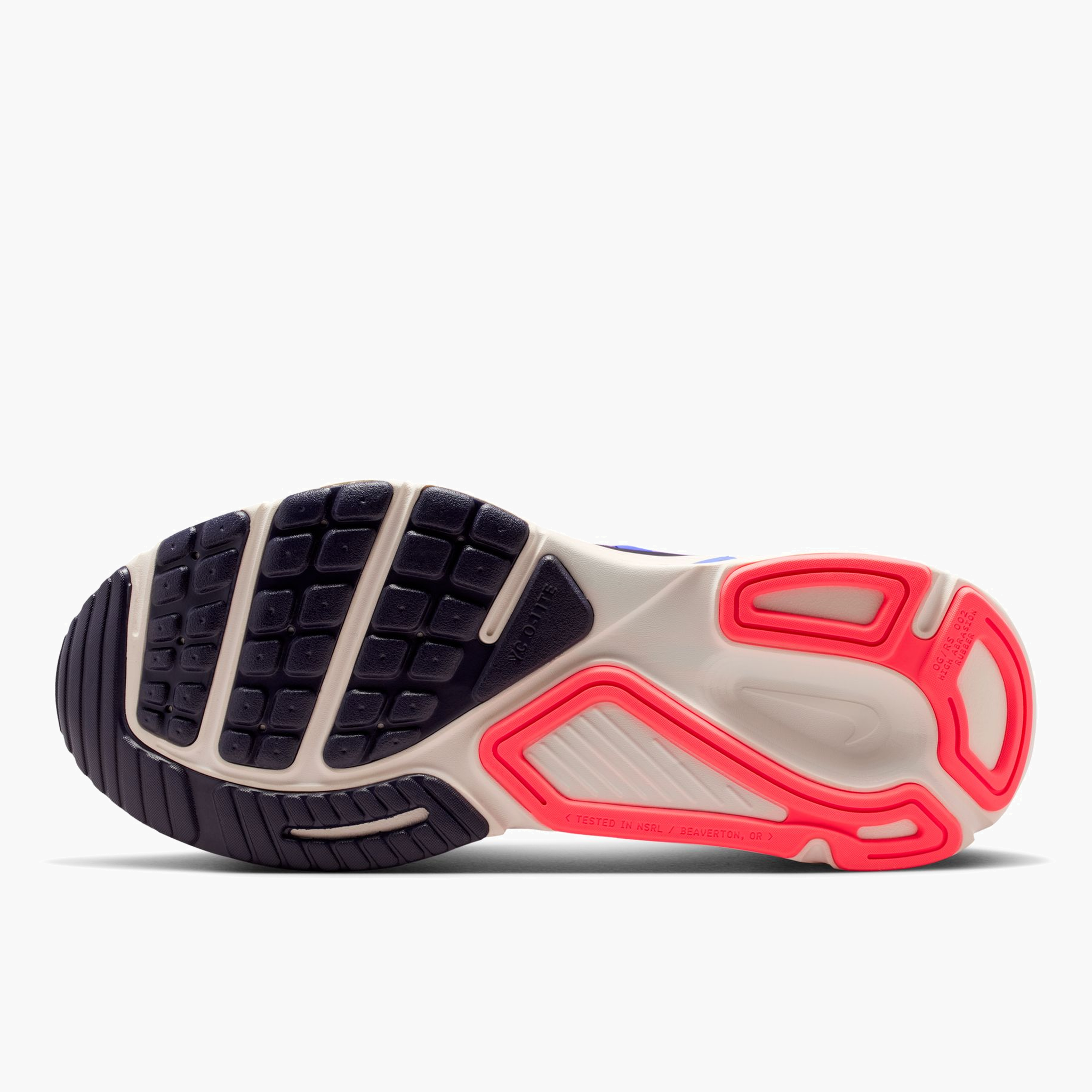 Sole angle shot of Women's Structure Plus in Bright Violet / Purple Dynasty-Violet Mist