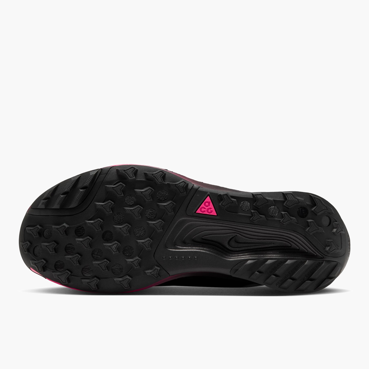 Sole angle shot of Men's ACG Pegasus Gore-Tex in Pure Platinum / Pure Platinum-Black