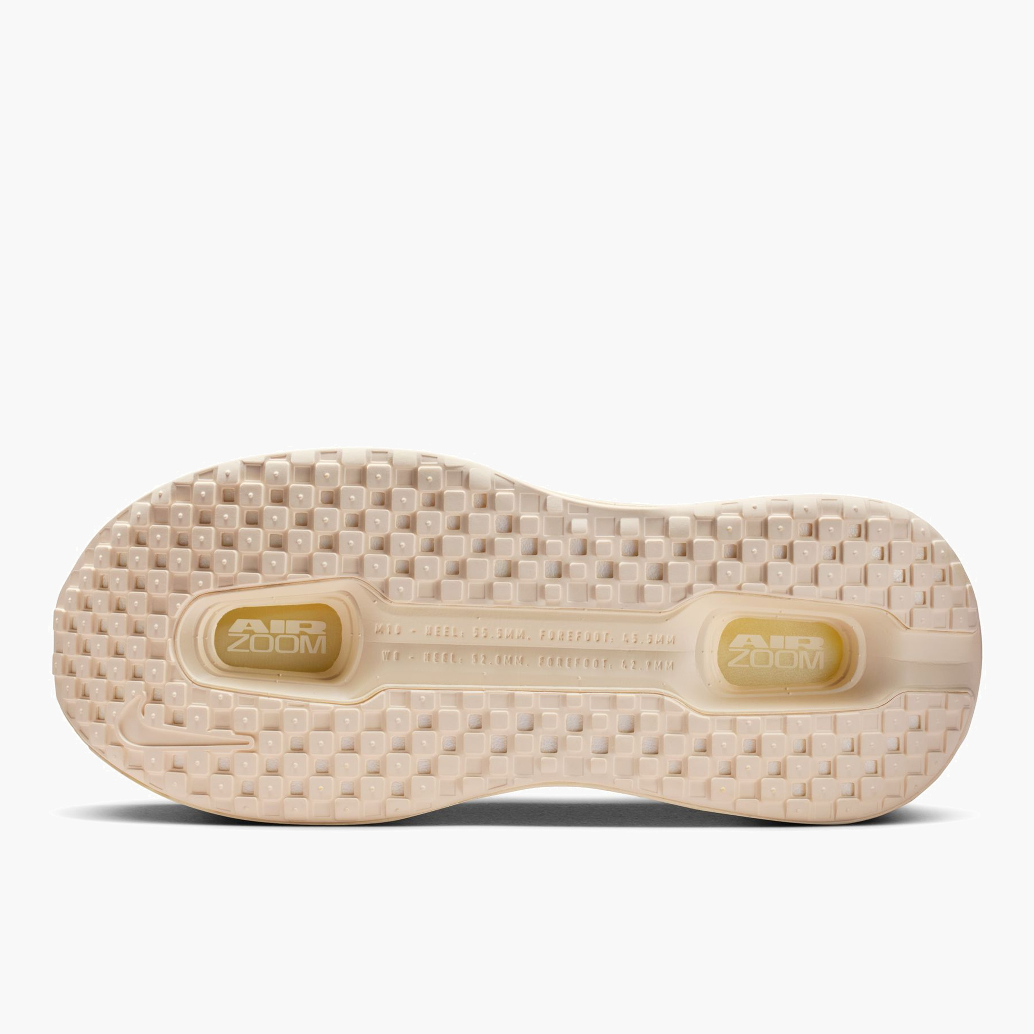 Sole angle shot of Men's Vomero Premium in Chalk / White-Pale Ivory-Summit White