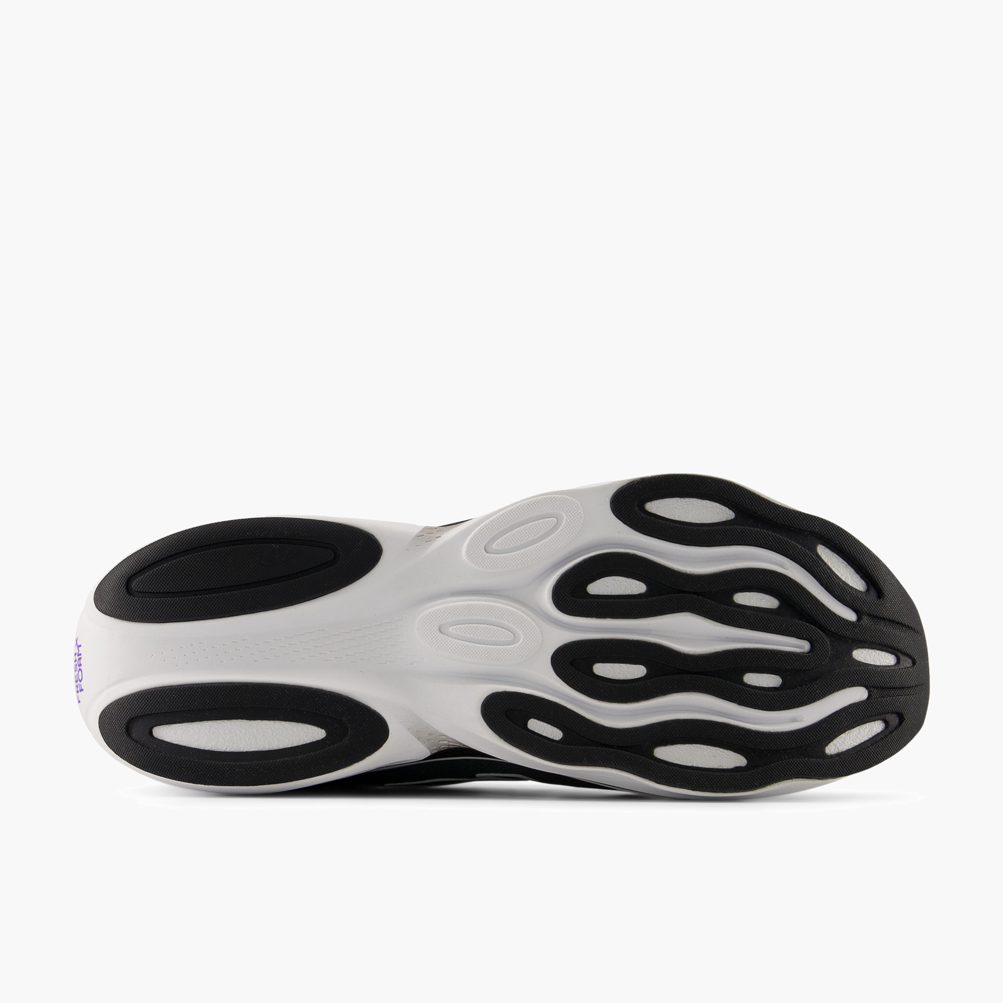 Sole angle shot of Men's Ellipse v1 in Electricindigo / Castlerock / Black