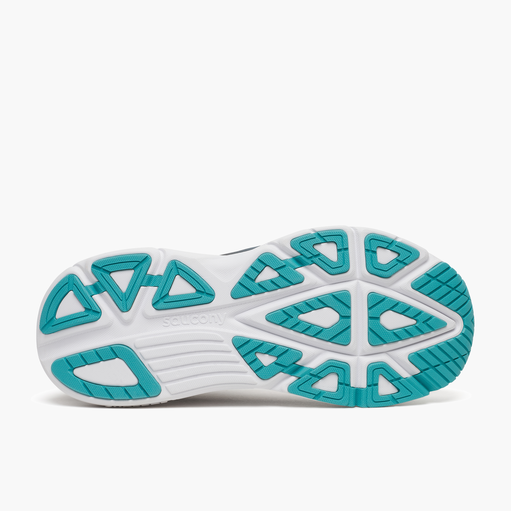 Sole angle shot of Men's Guide 19 in White / Tranqu