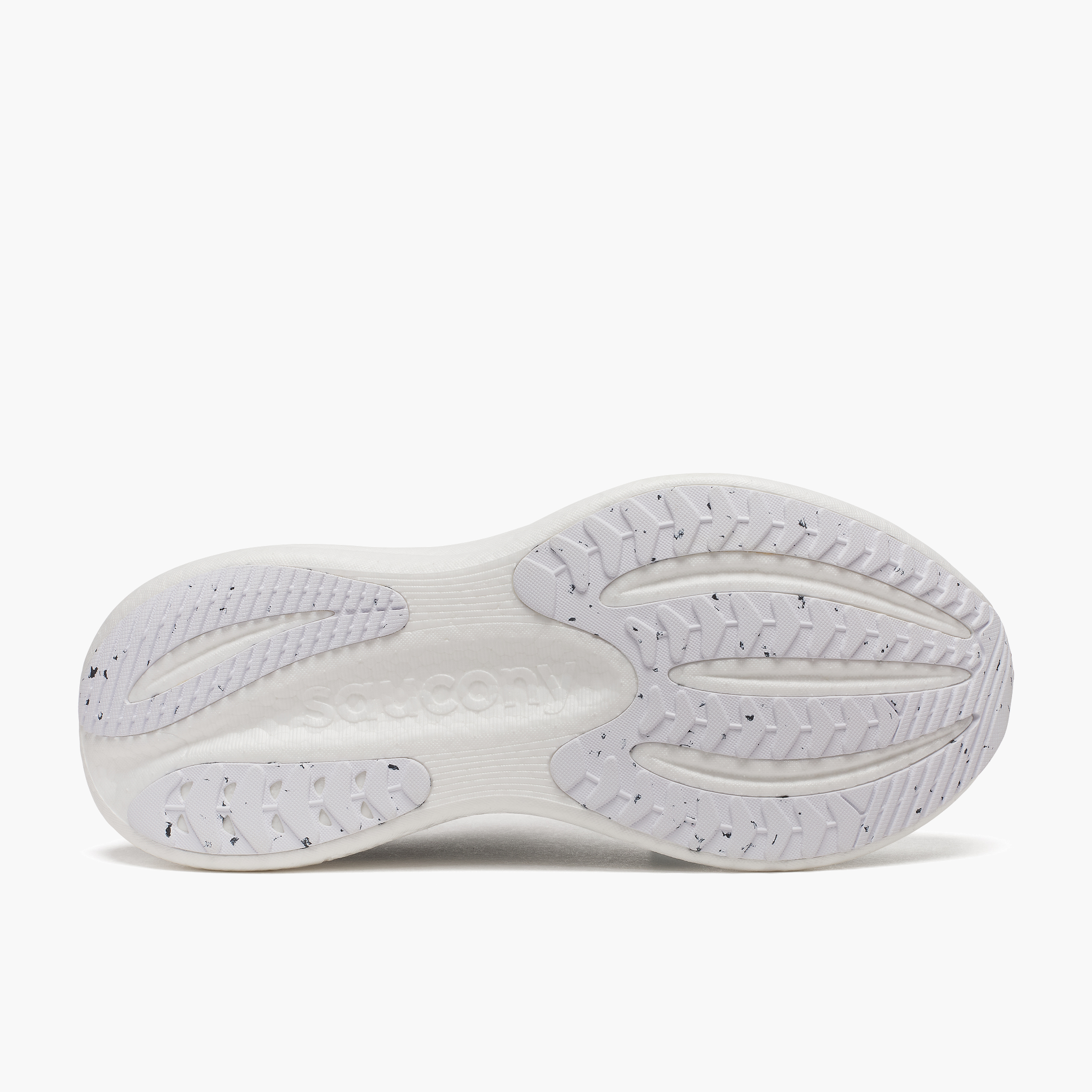Sole angle shot of Men's Triumph 23 in Iceburg / Carbon