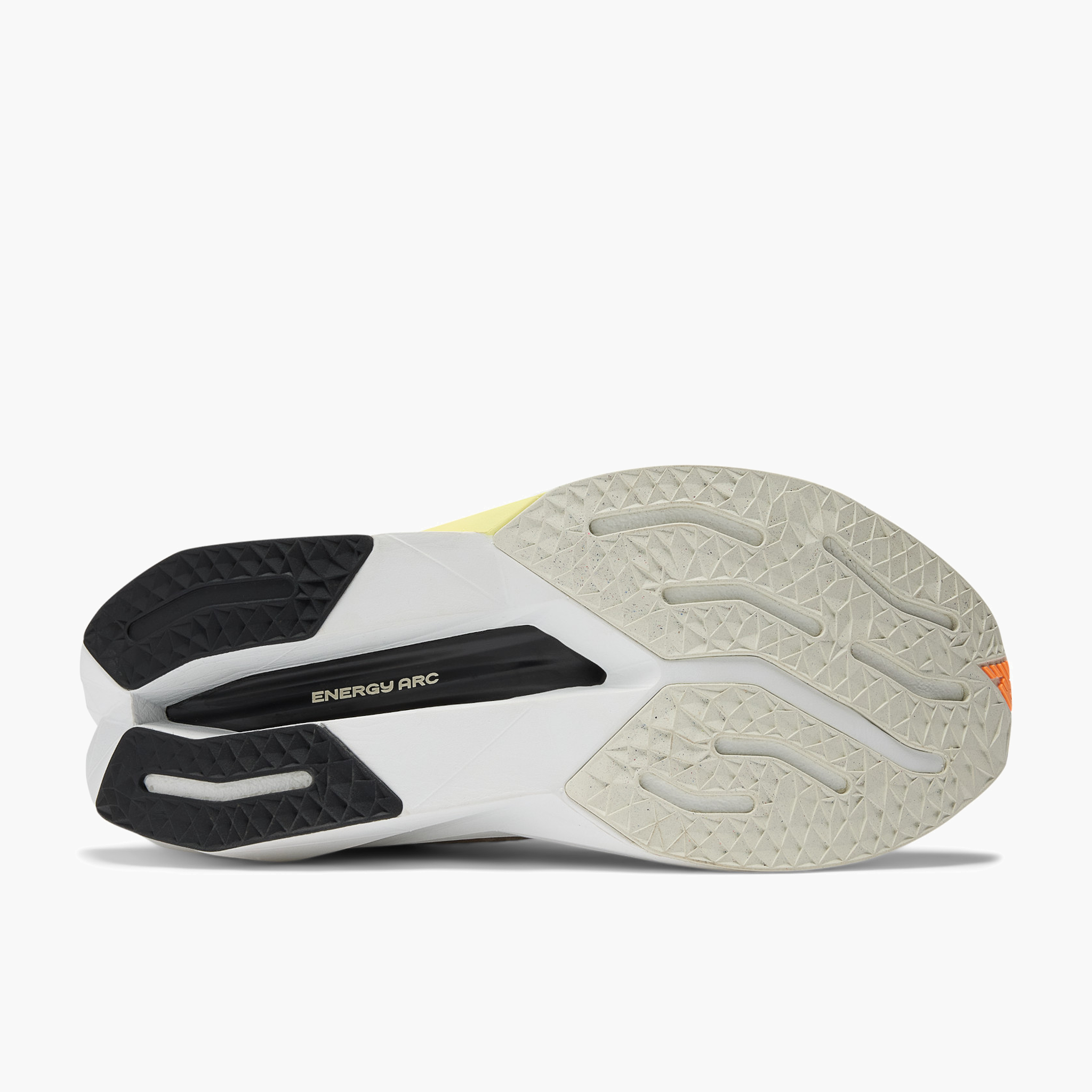 Sole angle shot of Women's Supercomp Trainer v3 in Angora