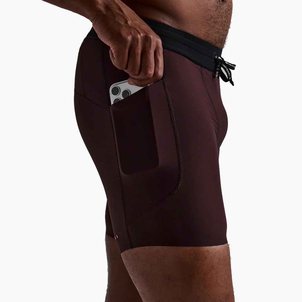 Men's Vanisher Half Tights — Espresso — image 5