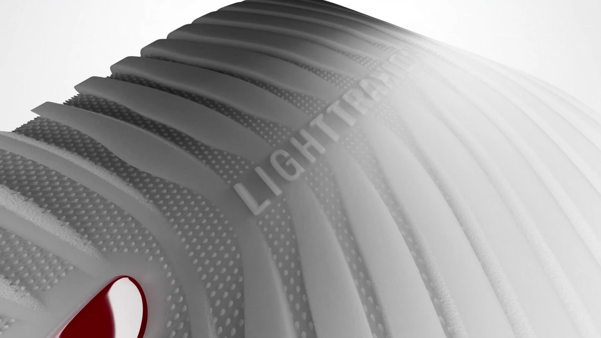 LIGHTTRAXION outsole close-up — Adidas Hyperboost Edge