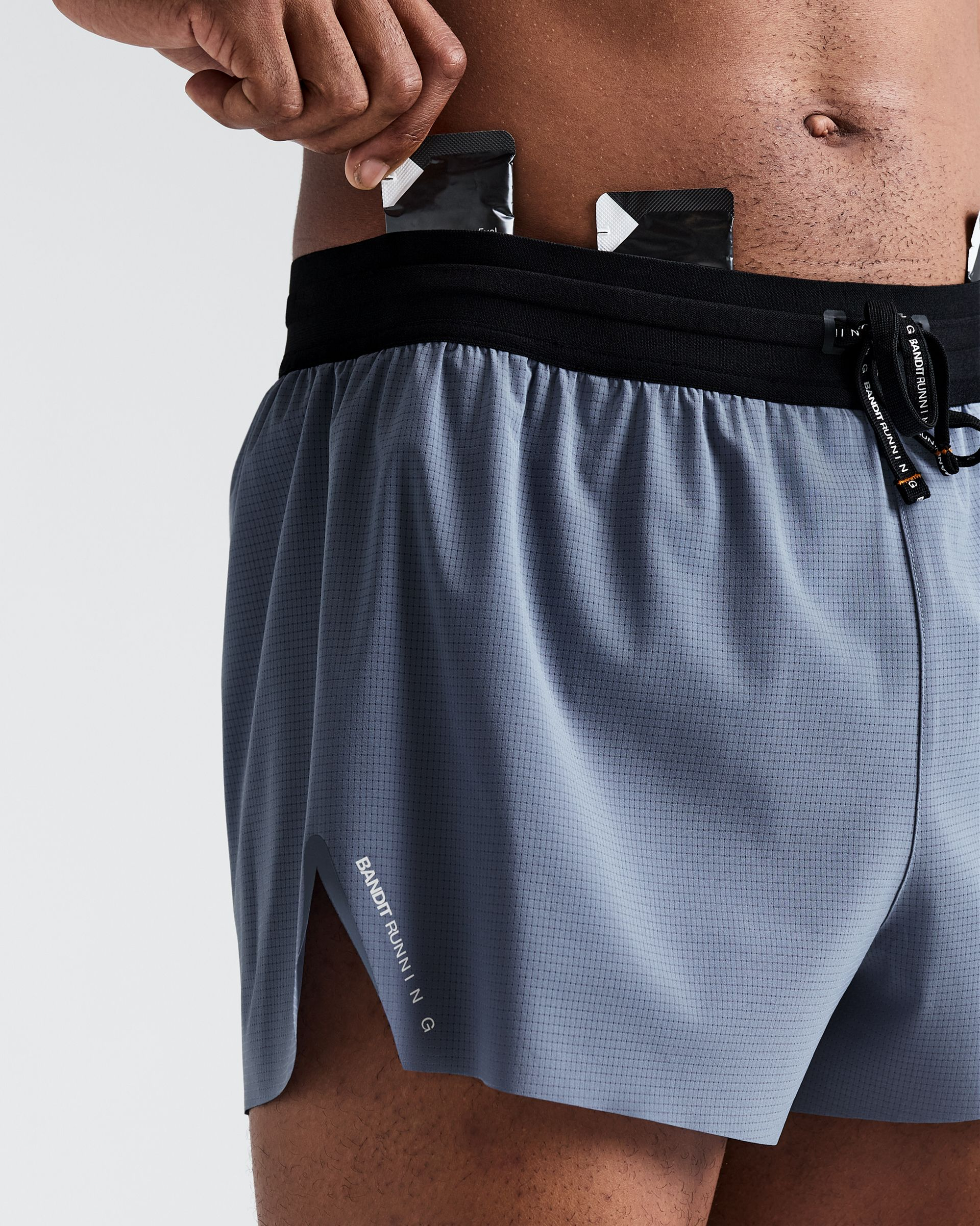 Men's RipSpeed 3" Split Shorts — Pocketing System