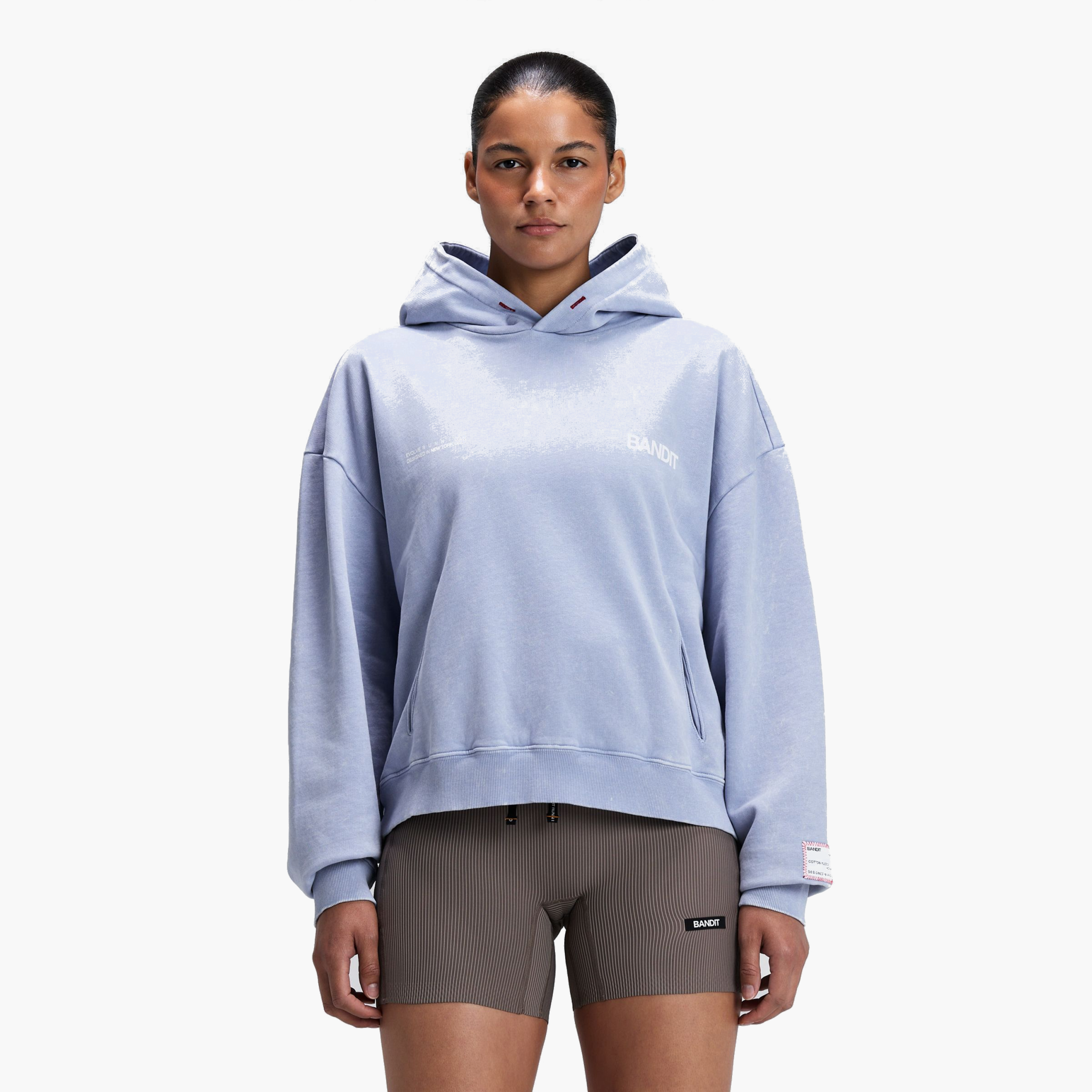 Unisex Chroma Wash Cropped Hoodie
