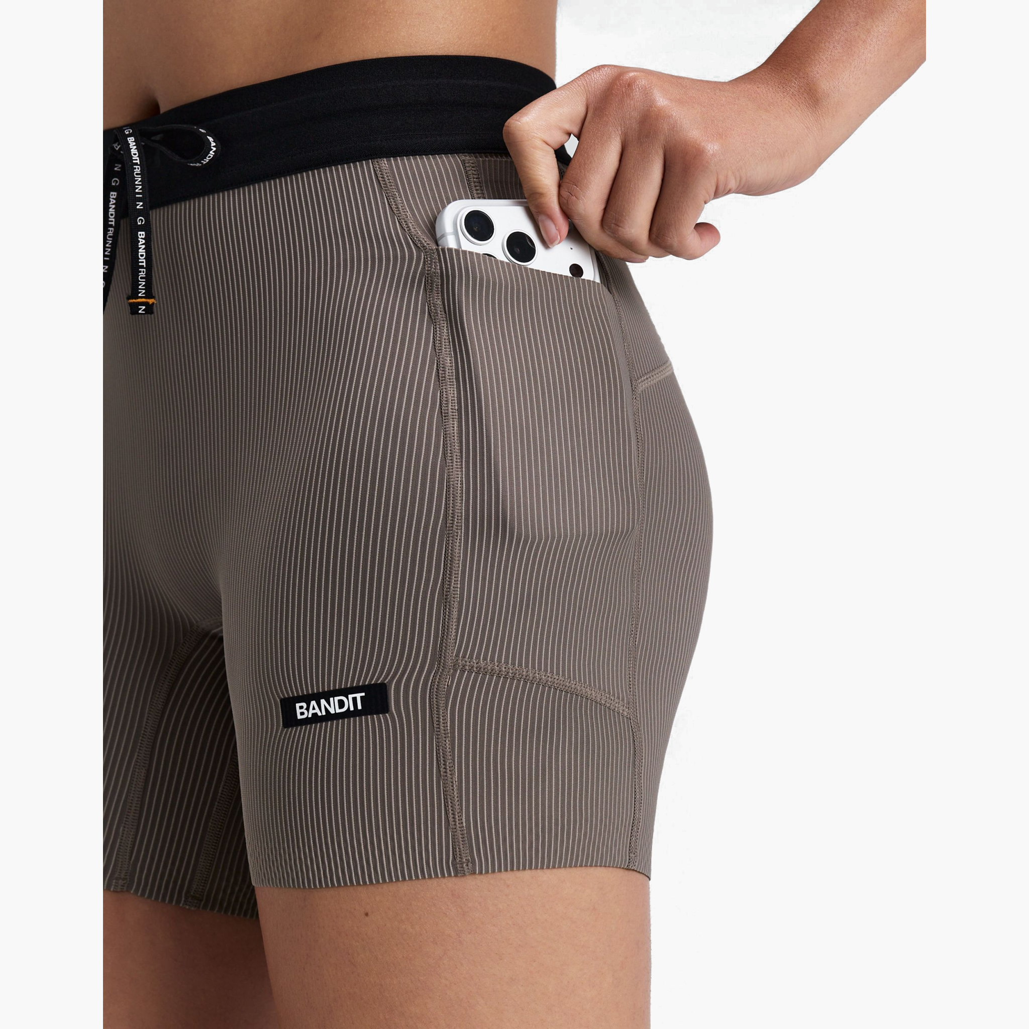 Women's Striped Cadence 5" Compression Shorts