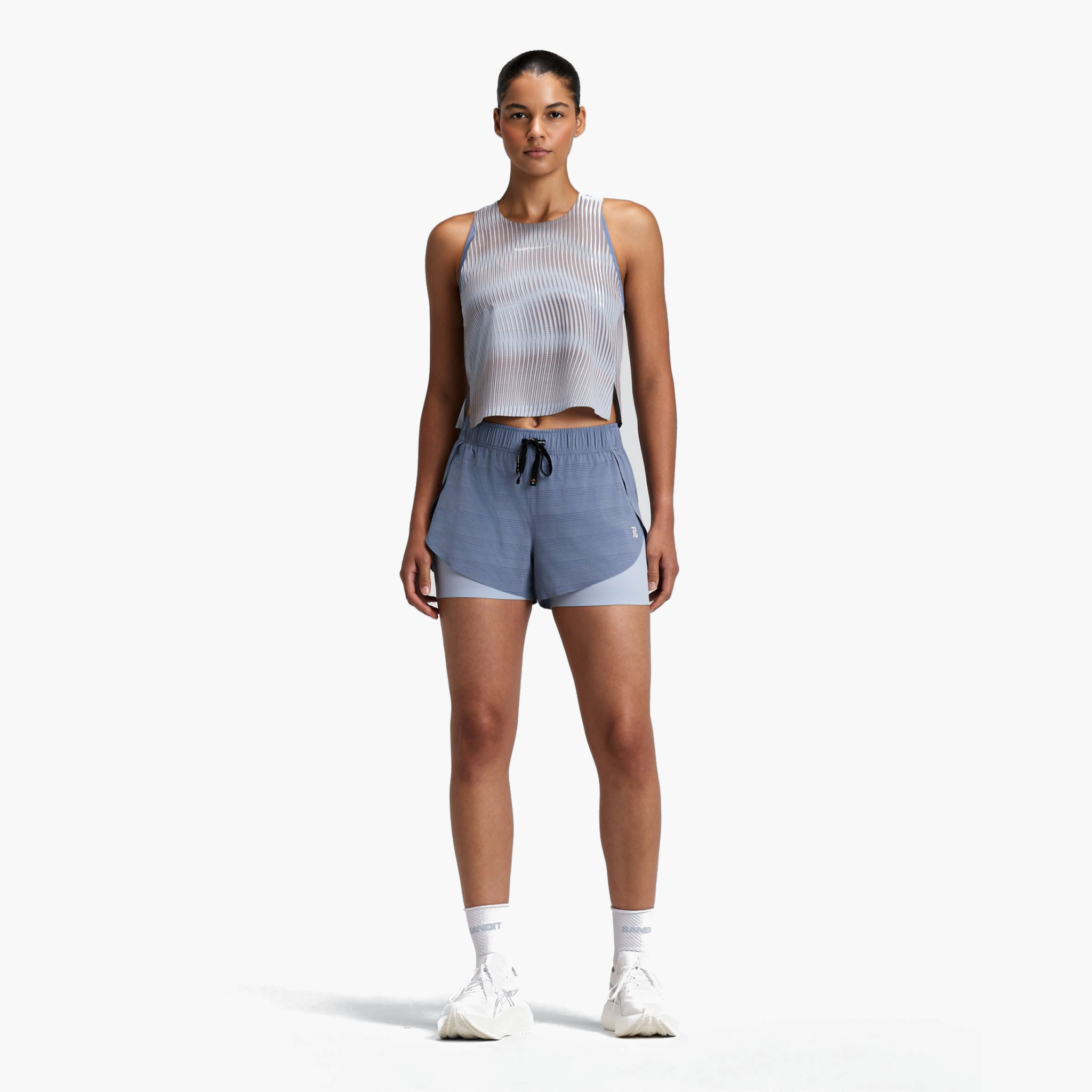 Women's CoolGrid 2-in-1 Run Shorts