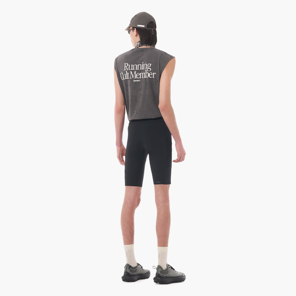 TechSilk™ Evo 9" Half Tights — Flatlay 4 [12037-00000]