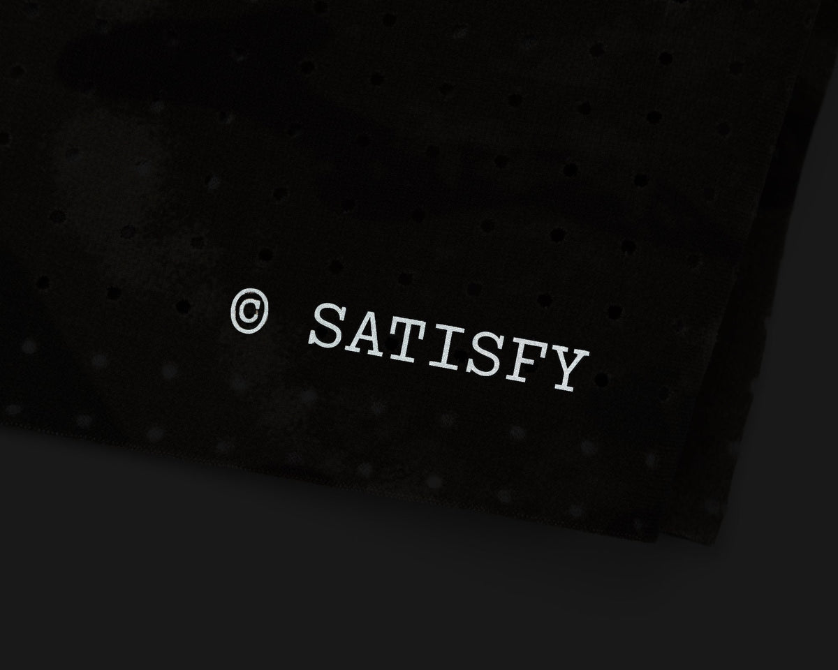 Space-O™ 5" Shorts — Satisfy's proprietary Justice™ technology was developed