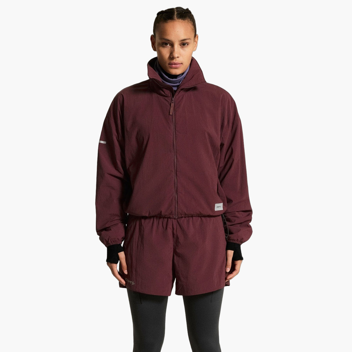 Women's Subz Light Jacket — editorial source 2 [1916557-DARK FIG]
