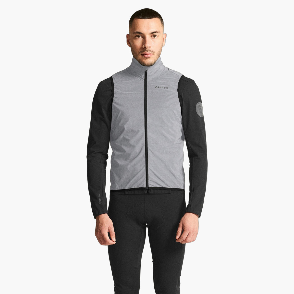Men's Adv Essence Lumen Wind Vest — editorial source 2 [1916661-REFLECTIVE]