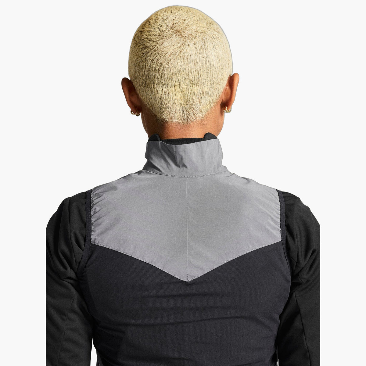 Women's Adv Essence Lumen Wind Vest — editorial source 4 [1916662-REFLECTIVE]