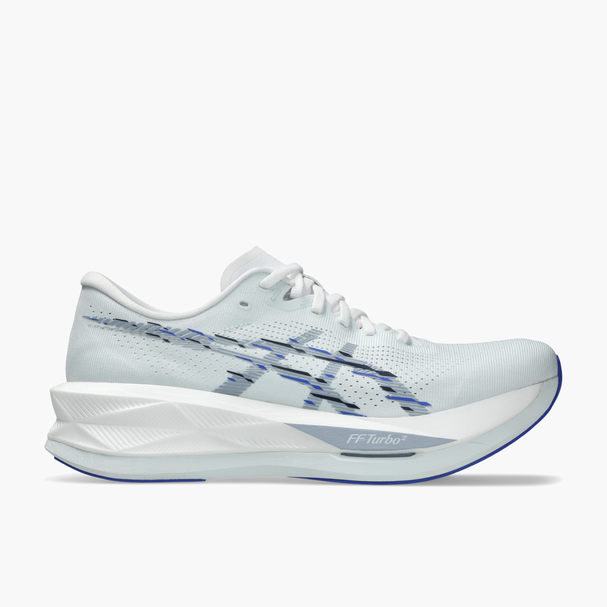 Lateral angle shot of Men's Sonicblast in Arctic Blue / Grey Blue
