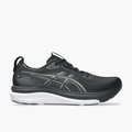 Lateral angle shot of Men's Gel-Kayano 33 in Black / White