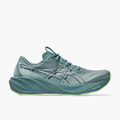 Lateral angle shot of Men's GT-2000 15 in Foggy Teal / Illuminate Yellow