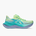Lateral angle shot of All Gender Superblast 3 in Illuminate Yellow / Energy Aqua