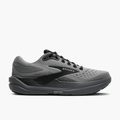 Lateral angle shot of Men's Ghost Max 3 in Primer Grey / Ebony