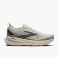 Lateral angle shot of Men's Glycerin 23 in Coconut / Bleached Sand / Grey