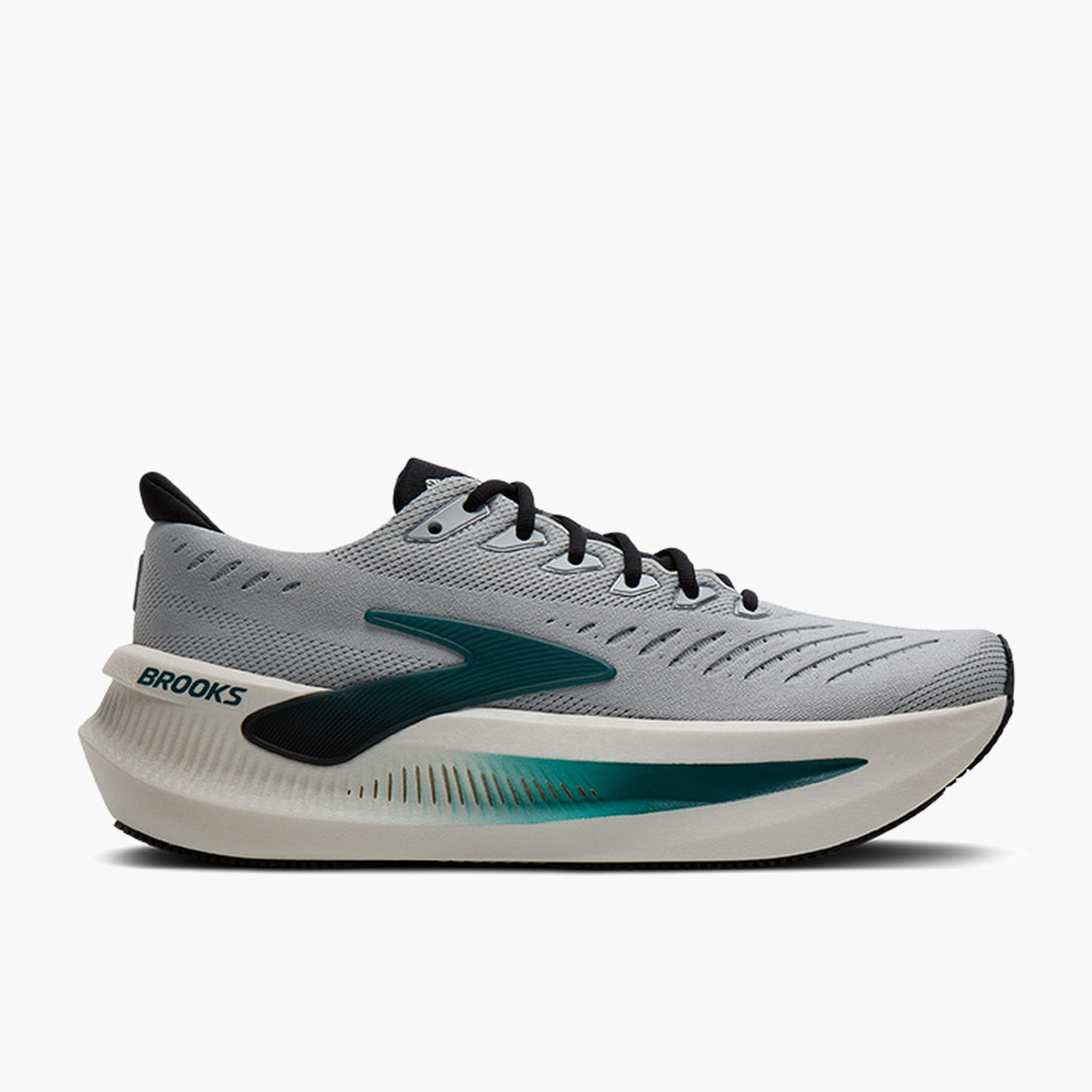 Lateral angle shot of Men's Glycerin Max 2 in Mist / Atlantic Deep / Coconut