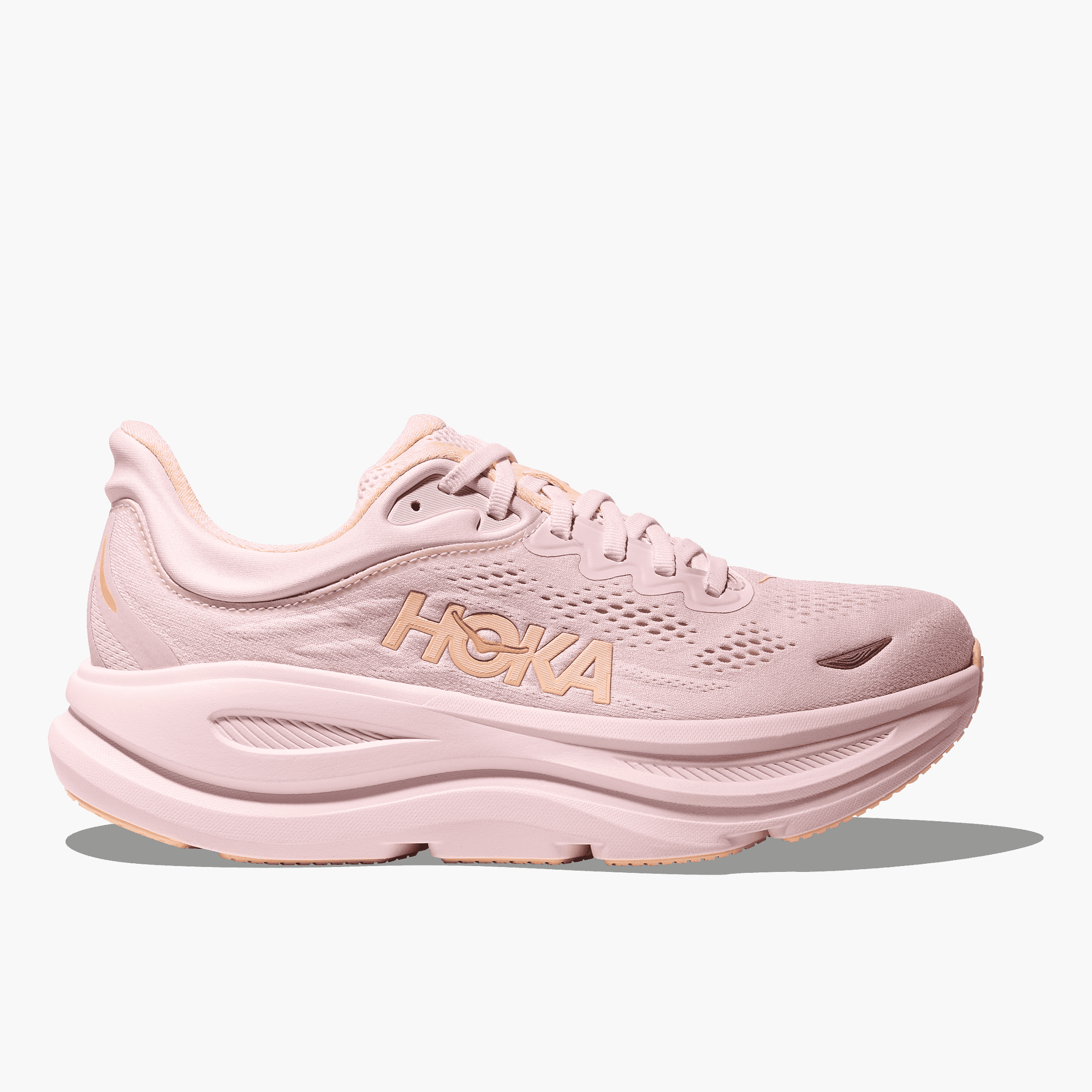 Lateral angle shot of Women's Bondi 9 in Lilac Cream  /  Tangerine Glow