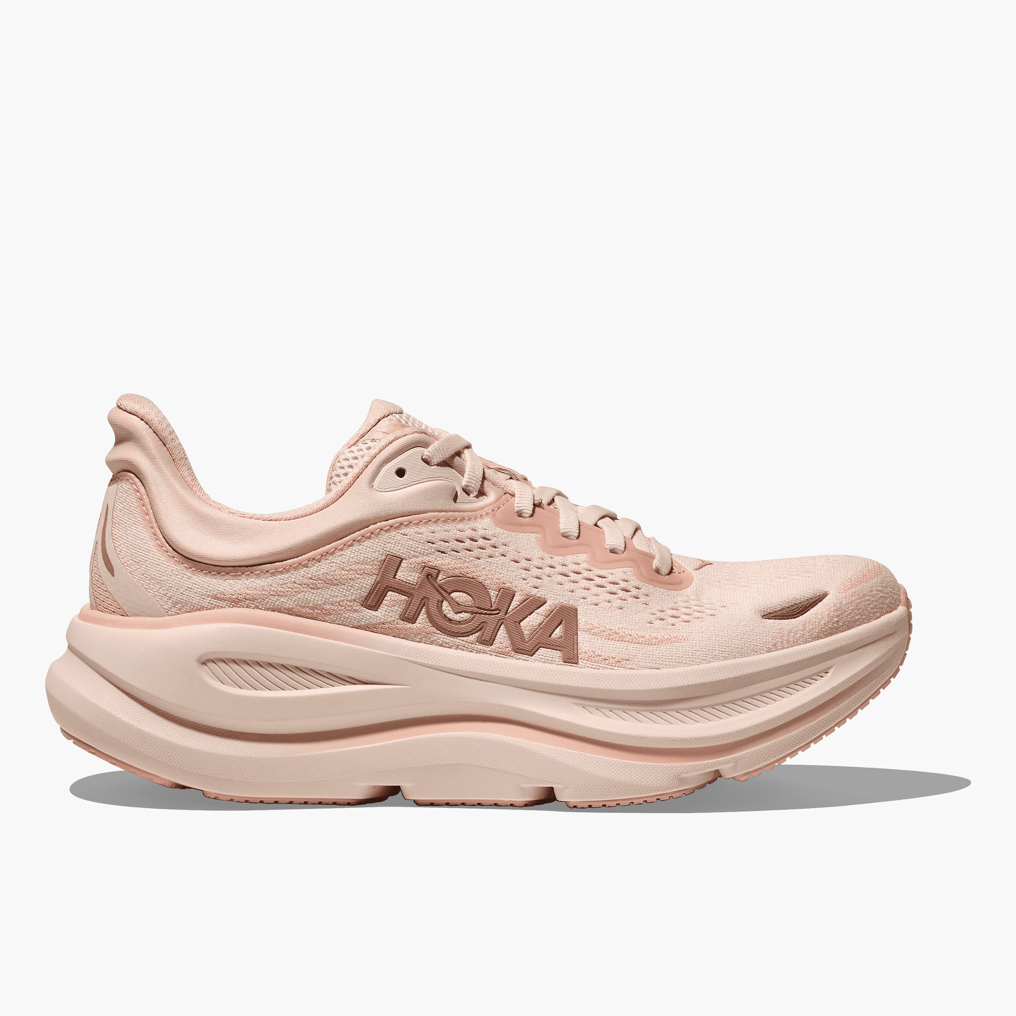Lateral angle shot of Women's Bondi 9 in Rose Latte  /  Rose Cream