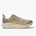 Lateral angle shot of Men's Clifton 10 in Raw Linen  /  Stone
