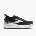 Lateral angle shot of Women's Glycerin GTS 23 in Black / Grey / White