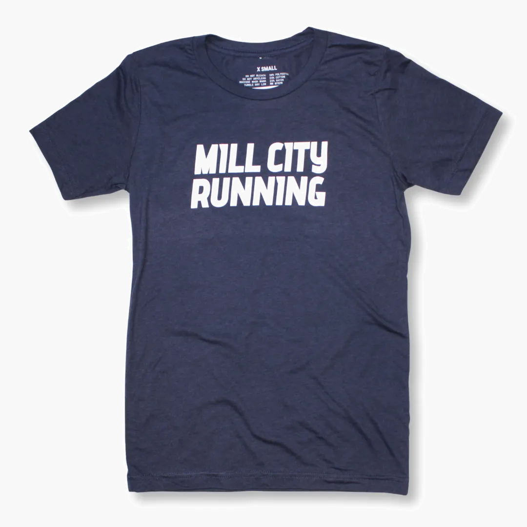 All Gender MCR Tri-Blend Tee in Navy (MCR) - 1