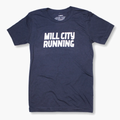 All Gender MCR Tri-Blend Tee in Navy (MCR) - 1