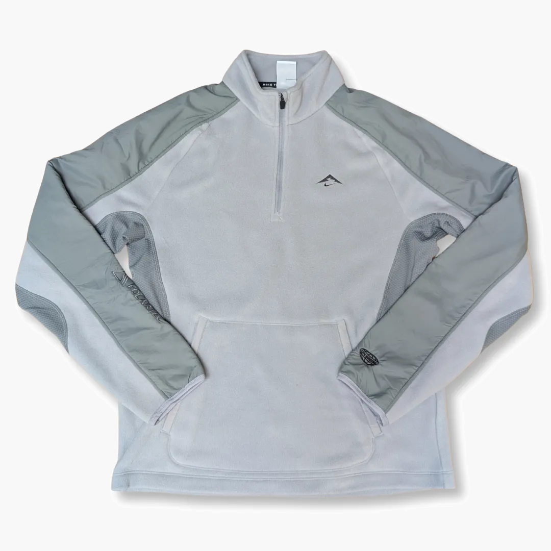 Men s Polartec Trail Fleece Quarter Zip - Cement (MCR) (1)