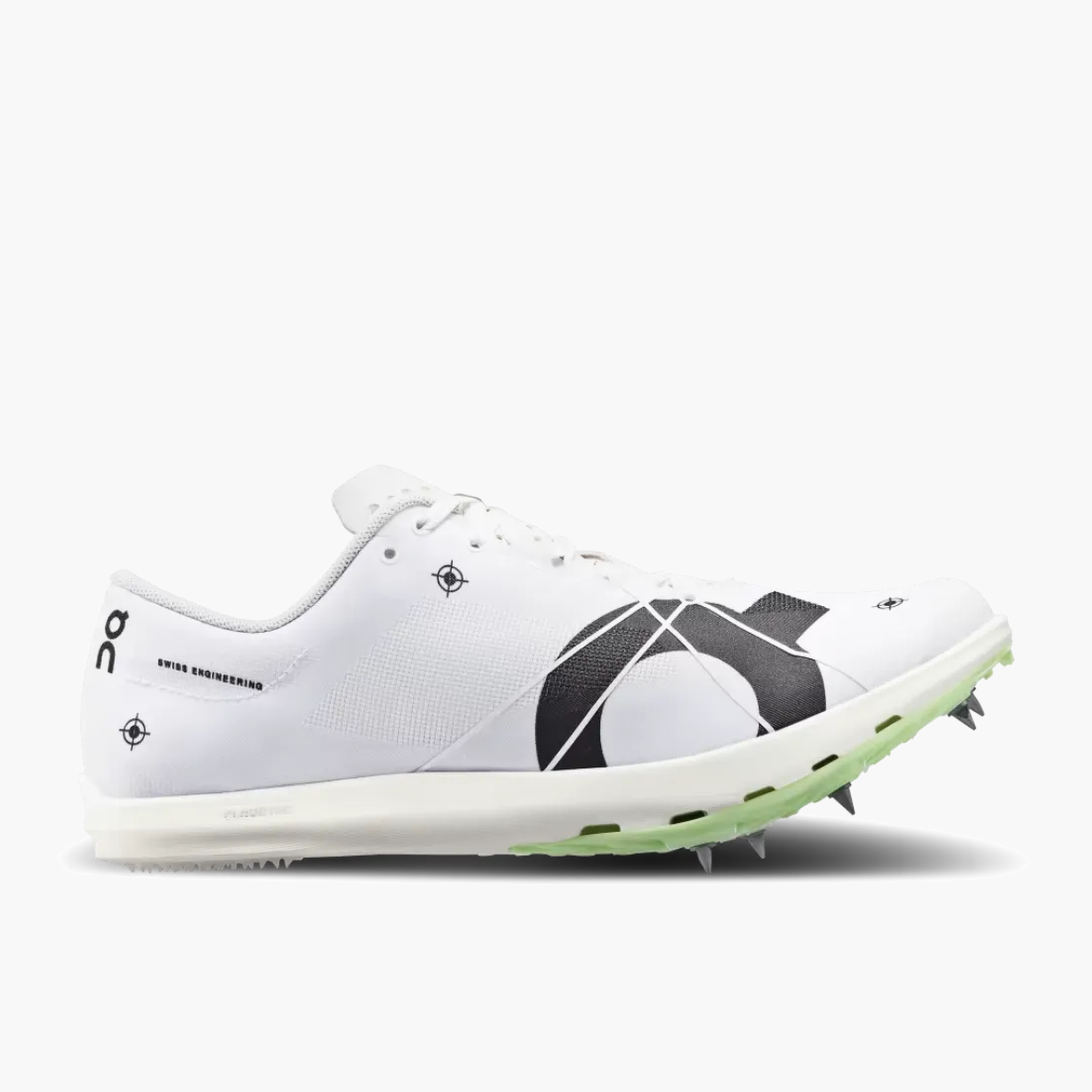Lateral angle shot of Mens Cloudspike 1500