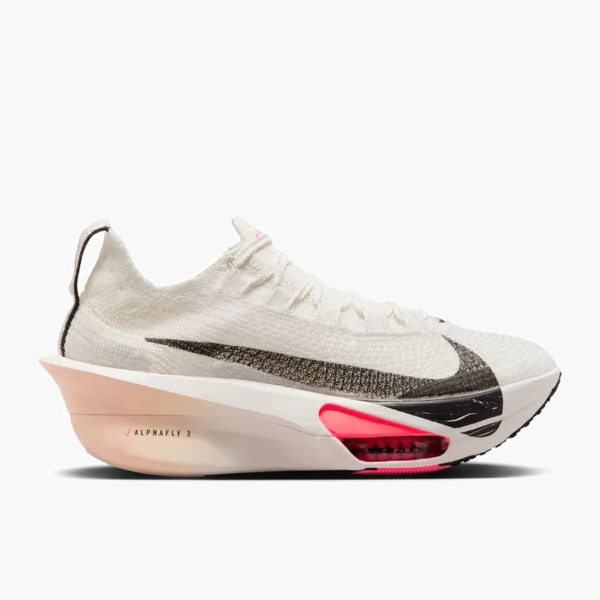 Women s Alphafly 3 in Sail / Black-Crimson Tint-Guava Ice - 1