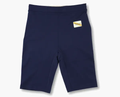Men s Turnover Lined Half Tights in Navy - 1