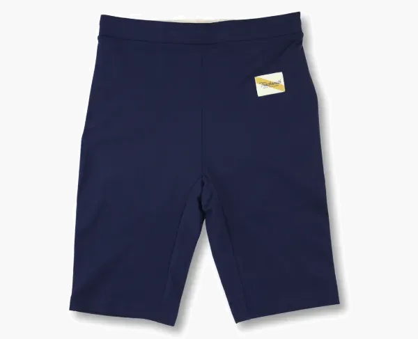 Men s Turnover Lined Half Tights in Navy - 1