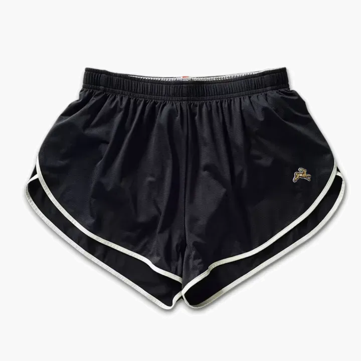 Men s Twilight Split Shorts 3 in Black / Ivory - 1