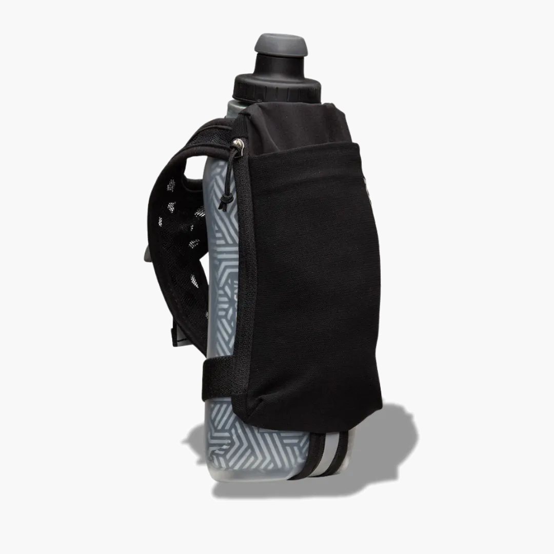 SpeedDraw Insulated 18oz Flask v2 in Black / Reflective Silver - 1