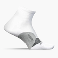 Elite Light Cushion Quarter Socks in White - 1