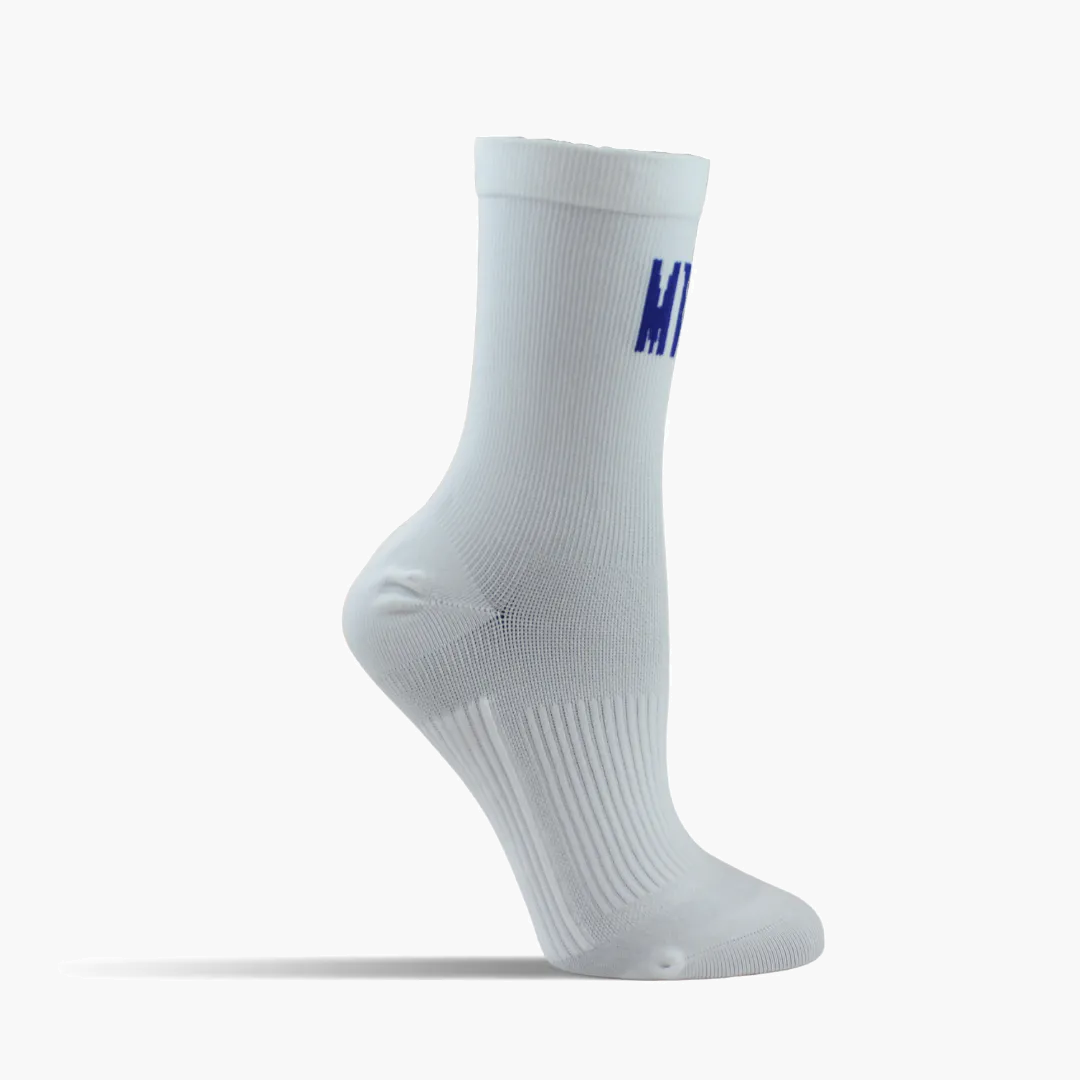 Mill City Crew Socks in White - 1