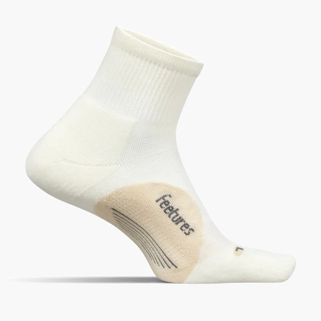 Elite Light Cushion Quarter Socks in Linen - 1