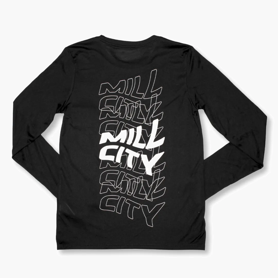Women s RT Legend Long Sleeve Crew - Black - Race Team 2026 (1)