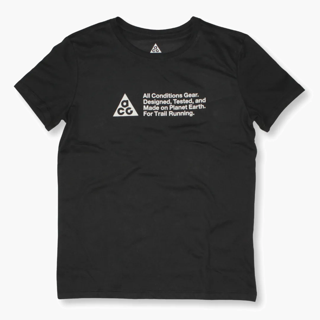 Men s ACG Trail Tee in Black - 1