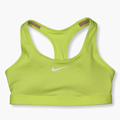 Swoosh Medium Support Bra in LT Lemon Twist - 1