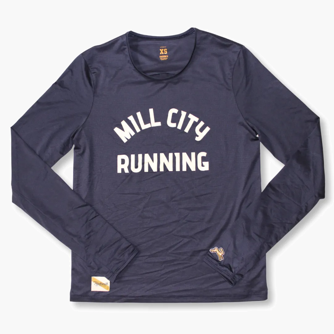 Women s Twilight Long Sleeve Tee in Navy (MCR) - 1