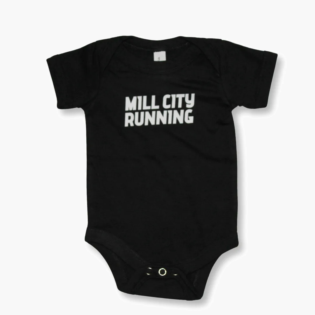 All Gender MCR Triblend Infant Onesie in Black (MCR) - 1